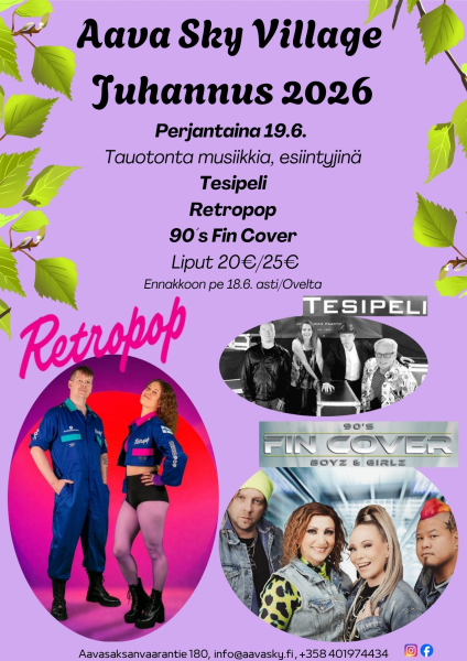 Aava Sky VIllage Juhannus 2024 8